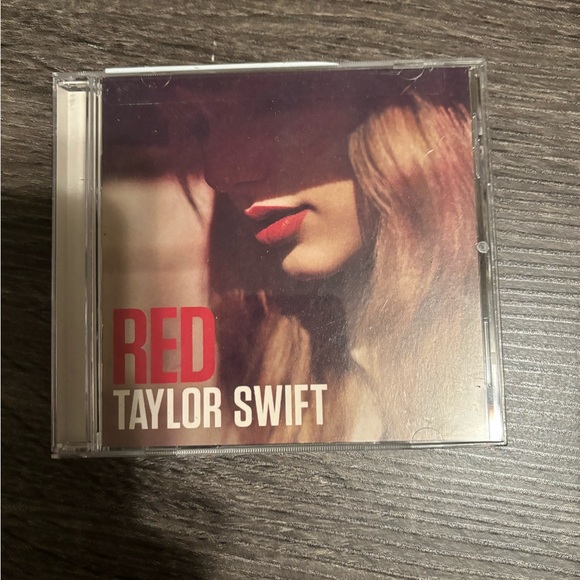 Taylor Swift - Red Album CD with Bold Red and Warm Brown - Picture 1 of 4